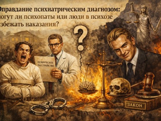 «Оправдание психиатрическим диагнозом»: могут ли психопаты или люди с психическими расстройствами избежать наказания?