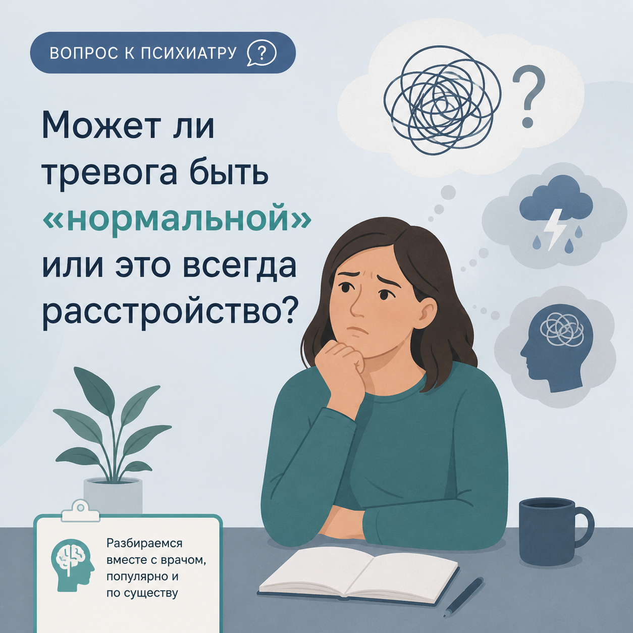 Может ли тревога быть «нормальной» или это всегда расстройство?