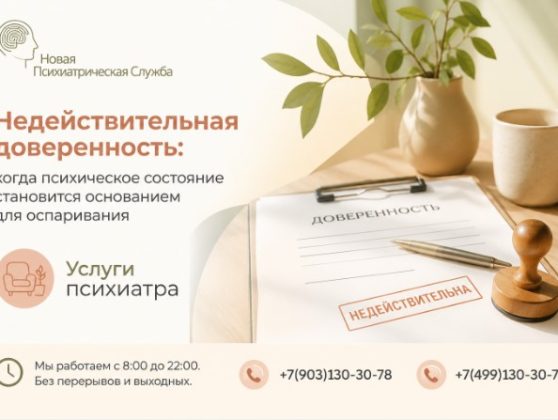Недействительная доверенность: когда психическое состояние становится основанием для оспаривания